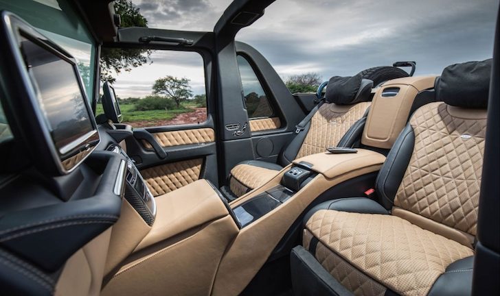Samurai financier G650 Maybach Interior