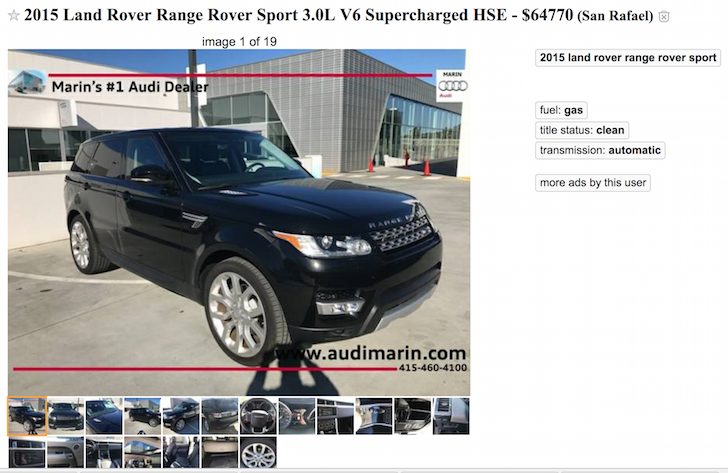 Voiture familiale - Range Rover Sport
