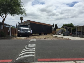 déposer un mobil home