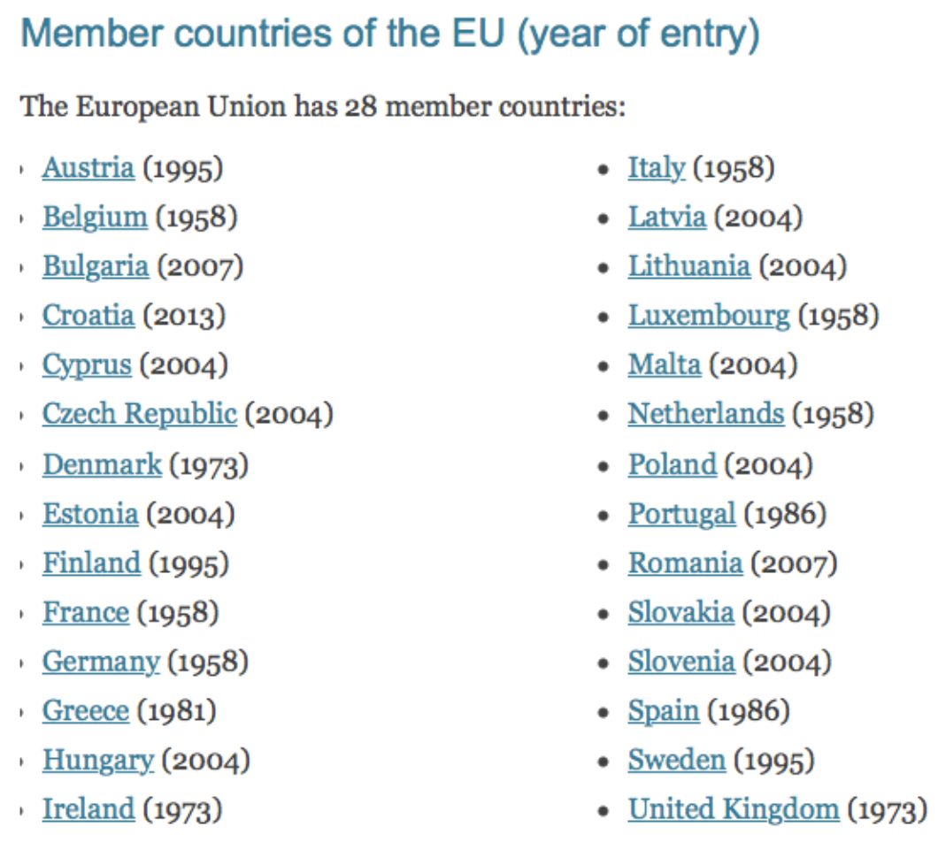 Le Royaume-Uni a rejoint l’UE en 1973, la même année que l’Irlande et le Danemark.