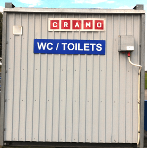 Signe drôle de salle de bains