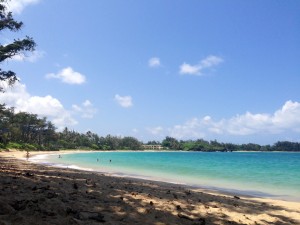 Plage hawaïenne