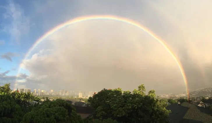 double arc-en-ciel