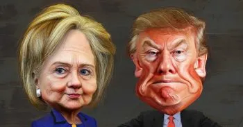 Hillary Clinton contre Donald Trump