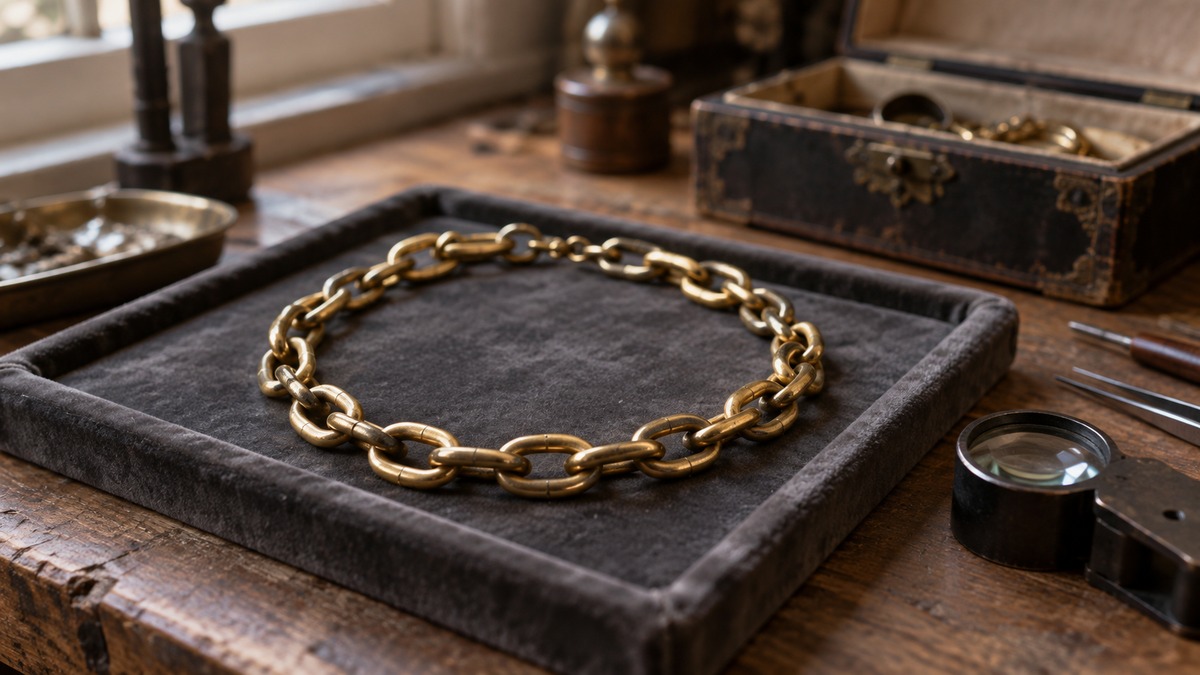 Une retraitée de Limoges était persuadée que le collier hérité de sa grand-mère était en or massif et l'avait assuré pour 40 000 € : un bijoutier lui révèle que ce n'est que du laiton doré
